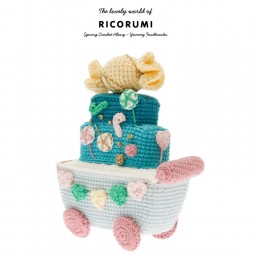 Kit de crochet - Yummy Foodtrucks - Blue sweets cart