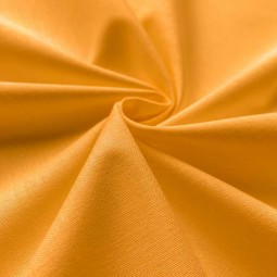 Tissu coton uni - Bouton d'or