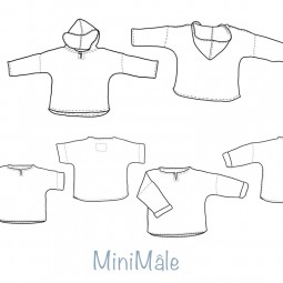 Patron MiniMâle - La chemise Topo