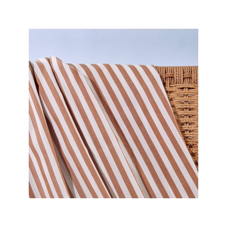 Tissu Atelier Brunette - Modal de Viscose Sunray wide ochre