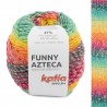 Funny azteca de Katia : Couleurs - 200 - Dégradé Orange vert