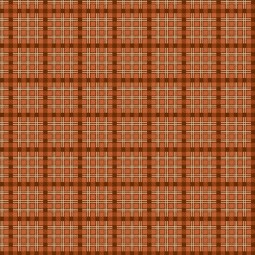 Tissu fantaisie - Autuna woods - Plaid orange