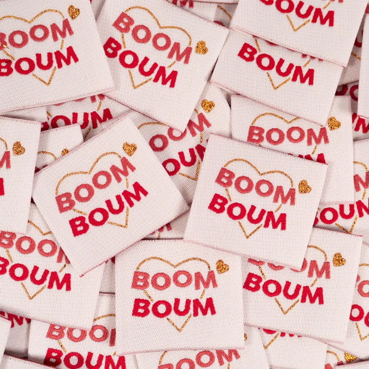 Étiquettes fantaisies Ikatee - Boom Boom
