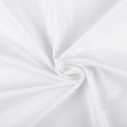 Tissu PUL jersey coton spécial couches lavables - Blanc