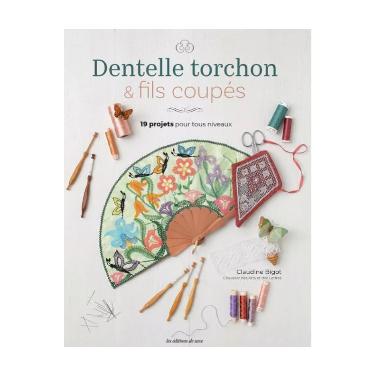 Livre - Dentelle torchon et fils coupés