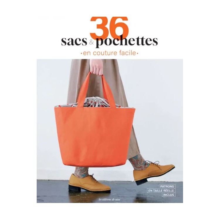 Livre - 36 sacs et pochettes en couture facile
