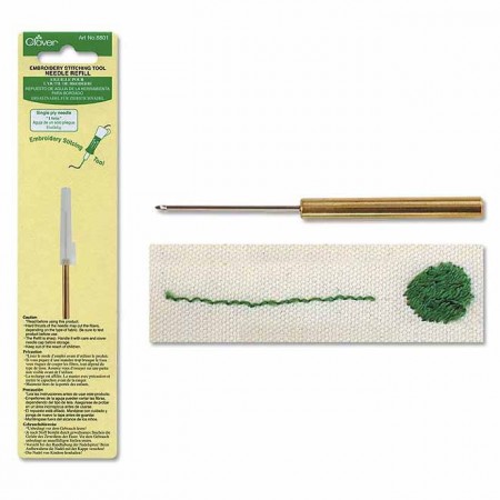 Aiguille pour l'outil de broderie Clover