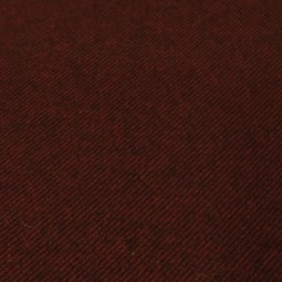 Tissu lainage - sergé rouge et noir