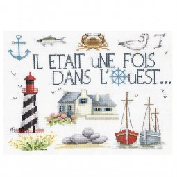 Fiche de broderie Martine Rigeade - Il était une fois dans l'ouest