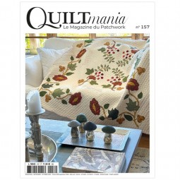 Magazine - Quiltmania n°157 Septembre / Octobre 2023
