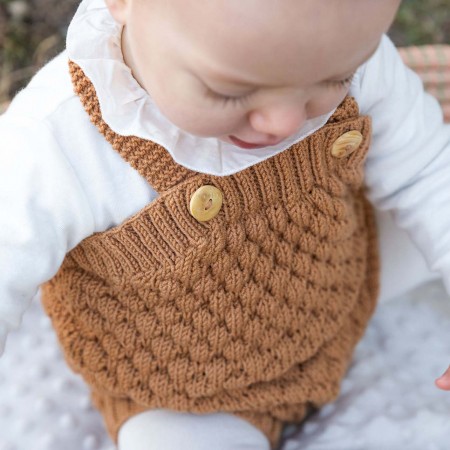 Kit de tricot - Barboteuse - Merino baby