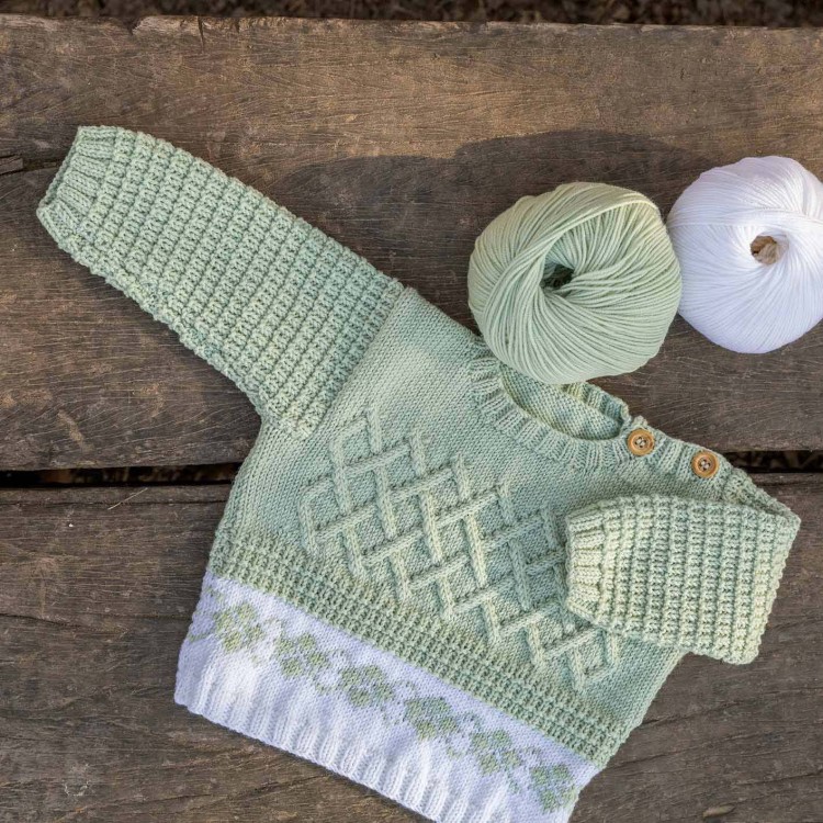 Kit de tricot - Pull - Merino baby