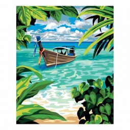 Kit de canevas Margot de Paris - Escale verte