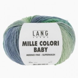 Mille colori baby col.0010 Gris turquoise vert bleuté