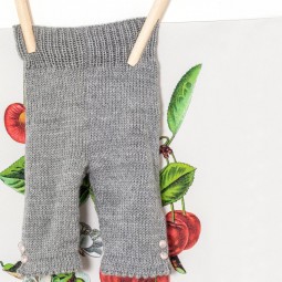 Kit de tricot - Pantalon à bordure fantaisie - Calinou