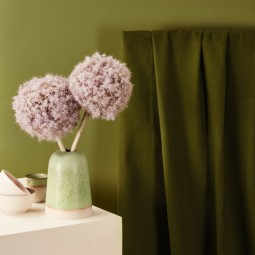 Tissu Atelier Brunette - Gabardine Ivy green