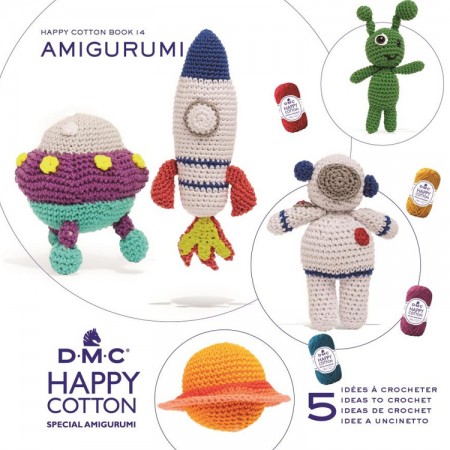 Livre DMC Happy Cotton Book - Amigurumi Espace