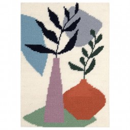 Canevas DMC - Vase abstrait