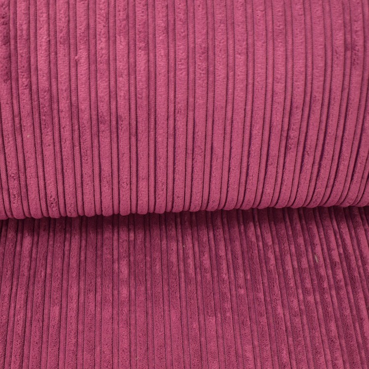 Tissu Velours Faux Fourrure 150 Cm De Large - Rose Foncé - Au Mètre - Neuf
