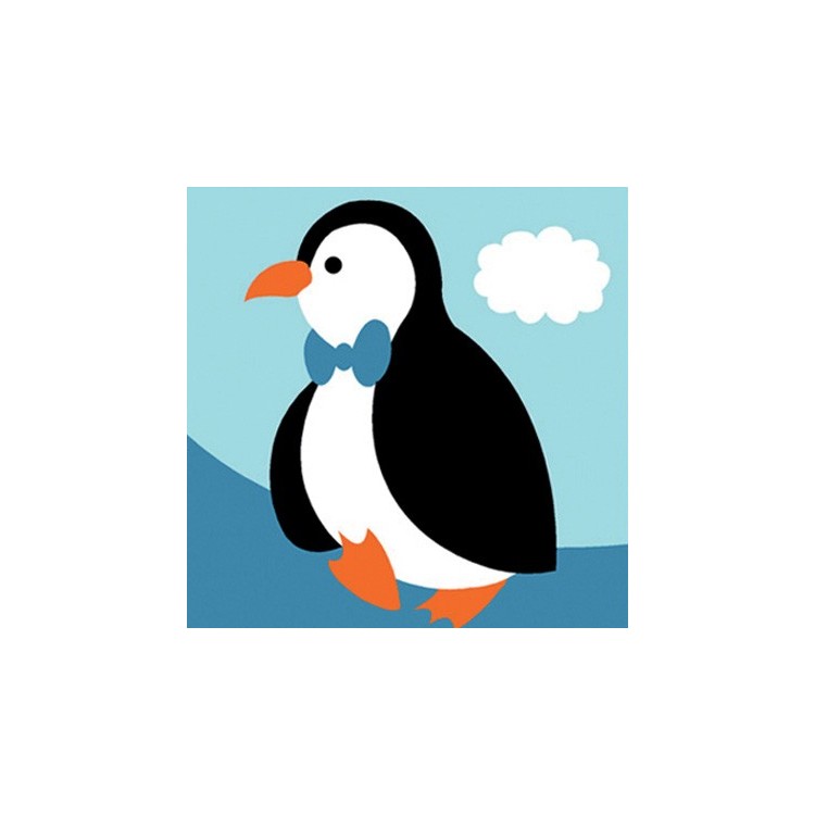 Kit de canevas Seg de Paris - Pingouin