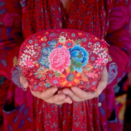 Kit de couture : Trousse Lison balkan rouge