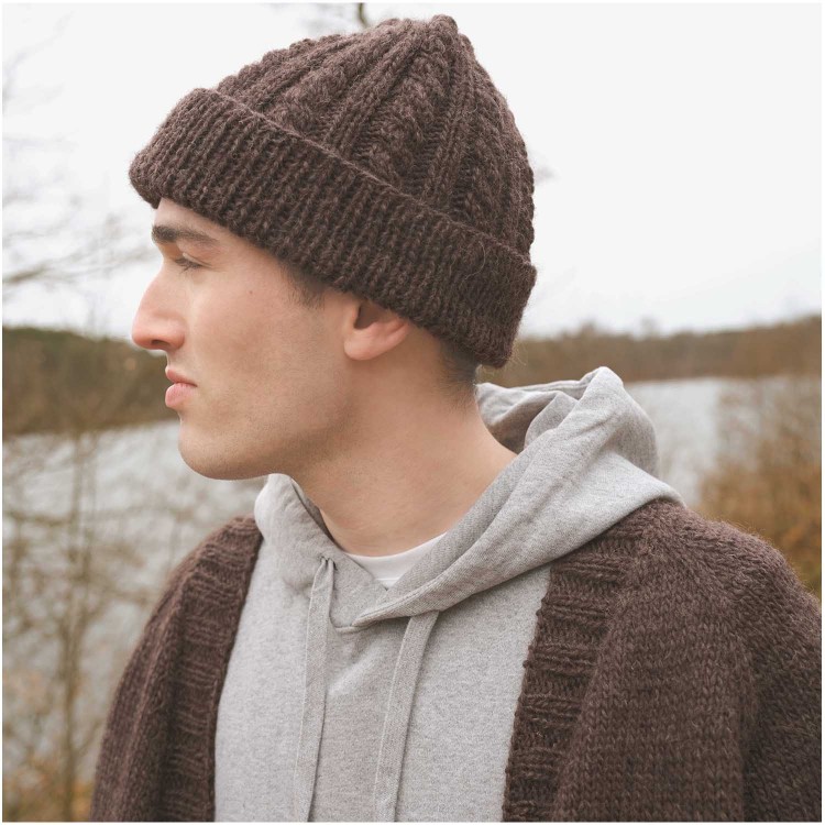 Kit de tricot - Bonnet - Essential Organic Wool