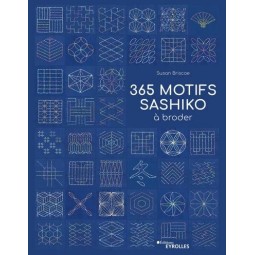 Livre - 365 motifs sashiko à broder