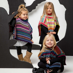 Kit de tricot - Poncho - Mille colori baby