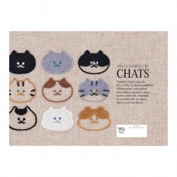 Livre - Broderies de chats