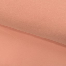 Tissu sweat - Soft sweat Pêche