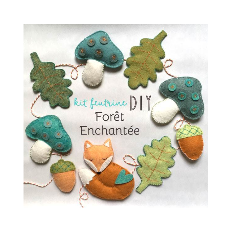 Kit de feutrine - Forêt Enchantée