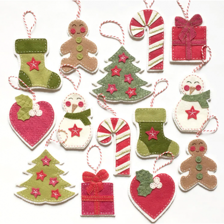 Kit de feutrine - Happy Noël