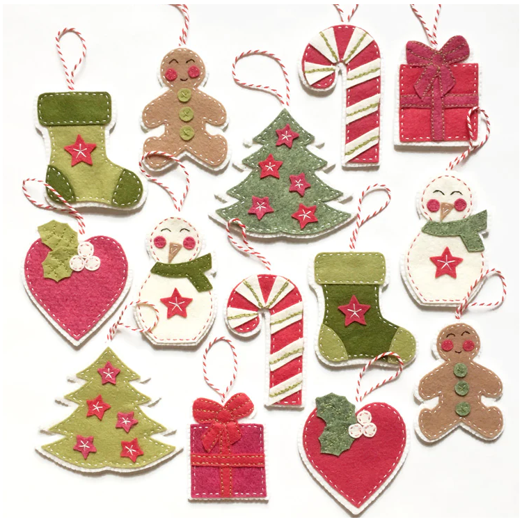 Kit de feutrine - Happy Noël