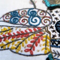 Kit de broderie - Alan le lucane