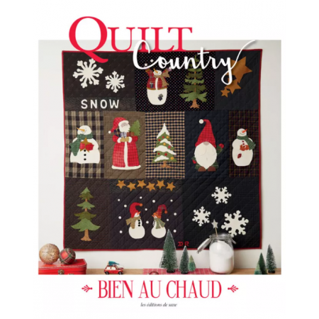 Livre - Quilt country n°72 - Bien au chaud Livre - Quilt country n°72 - Bien au chaud
