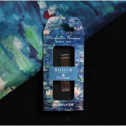 Aiguilles à broder la soie Bohin X Petrusse