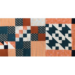 Quilt mystère 2024 de Quiltmania - Le sampler de Victoria - Art Gallery Fabrics