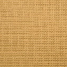 Tissu nid d'abeille - Camel