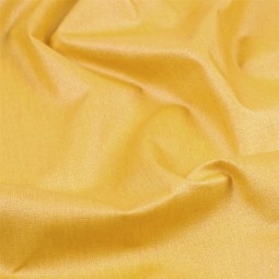 Tissu coton enduit - Come curry