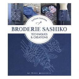 Livre - Broderie sashiko techniques et créations