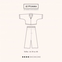 Patron Atelier Brunette - Le pyjama