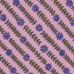 Tissu Petit pan - Daya bois de rose