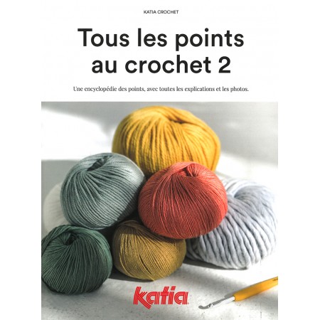 Livre - Tous les points au crochet 2 - Katia