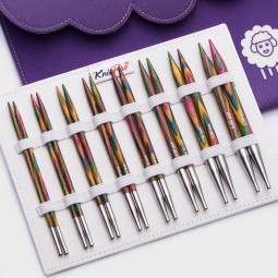Set d'aiguilles circulaires KnitPro 13 cm symphonie