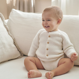 Kit de tricot - Veste réversible - Merino baby