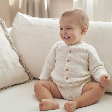 Kit de tricot - Ensemble bébé - Merino baby