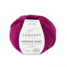 Merino baby de Katia : Couleur - 61 Fuchsia foncé