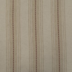 Tissu viscose lin - Rayures naturelles