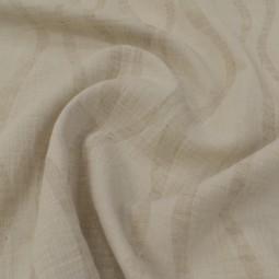 Tissu lin coton - ambiance beige