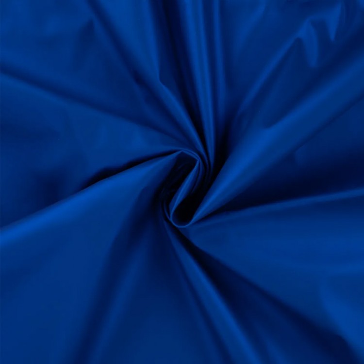 Tissu vinyl métallique bleu roi
